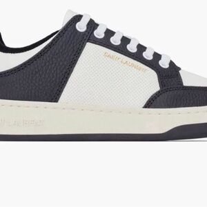 Saint Laurent Black and White Men's Sneakers SL/61
